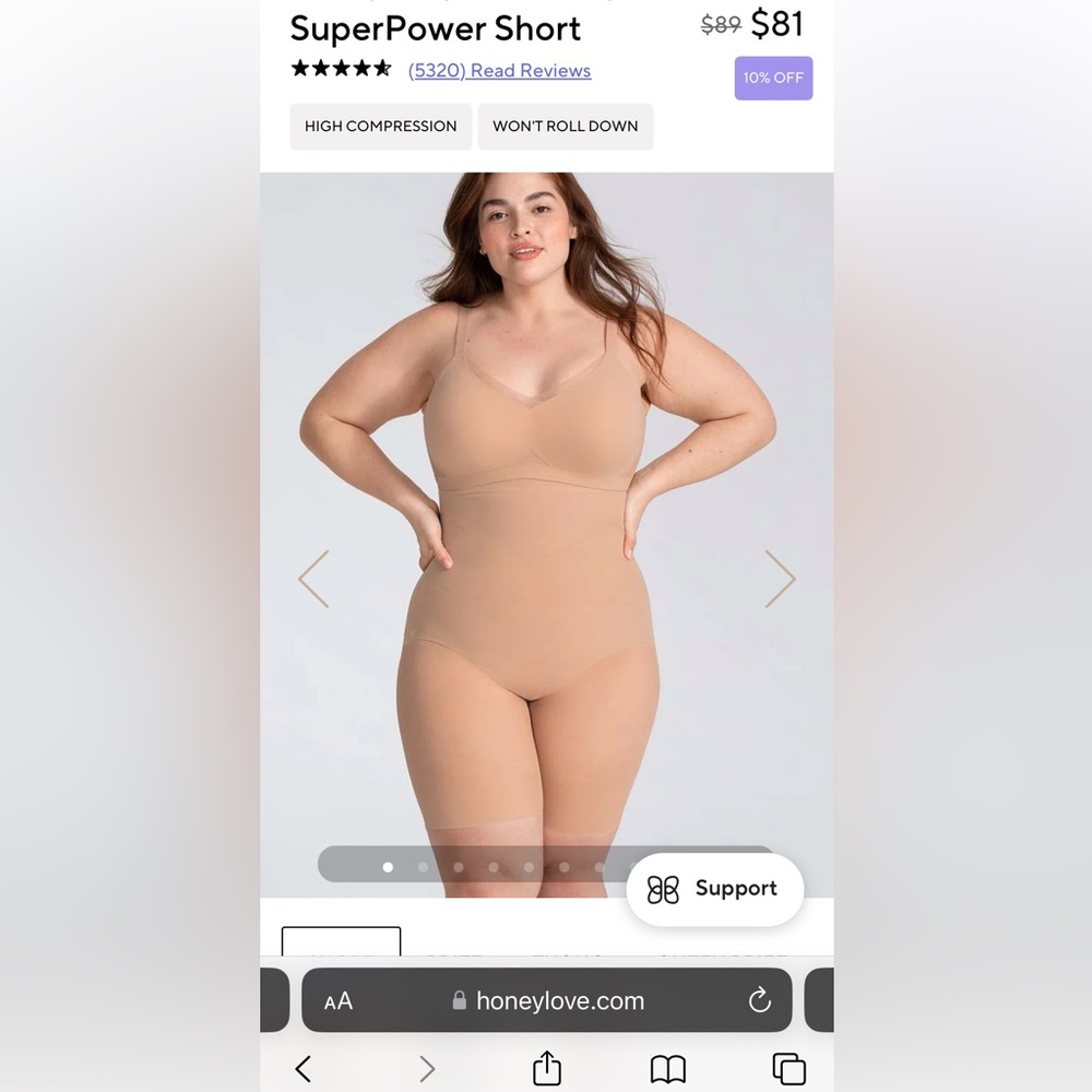Honeylove Super Power Short